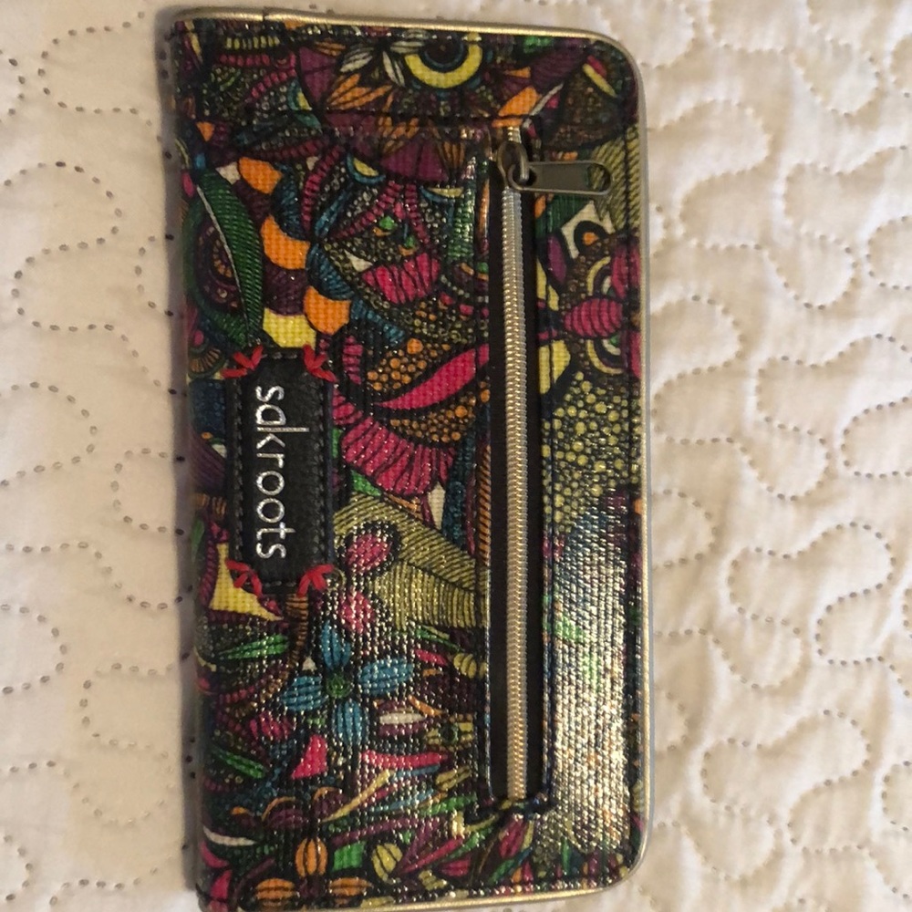 Sakroots credit card holder/wallet.